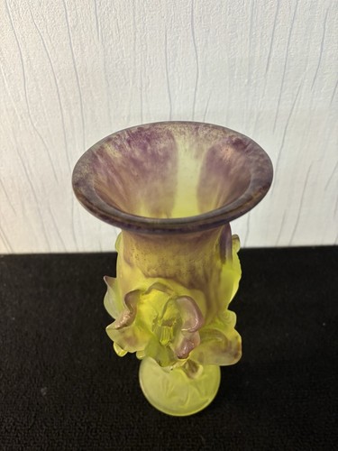 Daum France Kristall Iris Vase mod1 - Bild 2 von 14