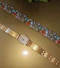 Schmucknachlasskonvolut, Armband, Armbanduhr