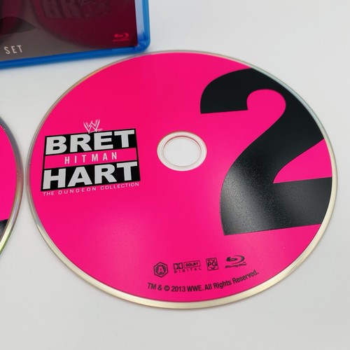 Bret Hitman Hart - The Dungeon Collection (2-Disc, Blu-ray) Rare HTF OOP WWE WWF - Picture 3 of 10