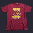 1987 Washington Redskins Super Bowl XXII short sleeve maroon color shirt KV36914