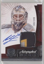 2010-11 Upper Deck The Cup Rookie /249 Anders Lindback #152 Patch Auto 2d8