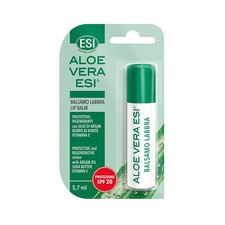ESI Aloe Vera Gel - Balsamo Labbra Naturale all'Aloe Vera, Stick 5,7ml