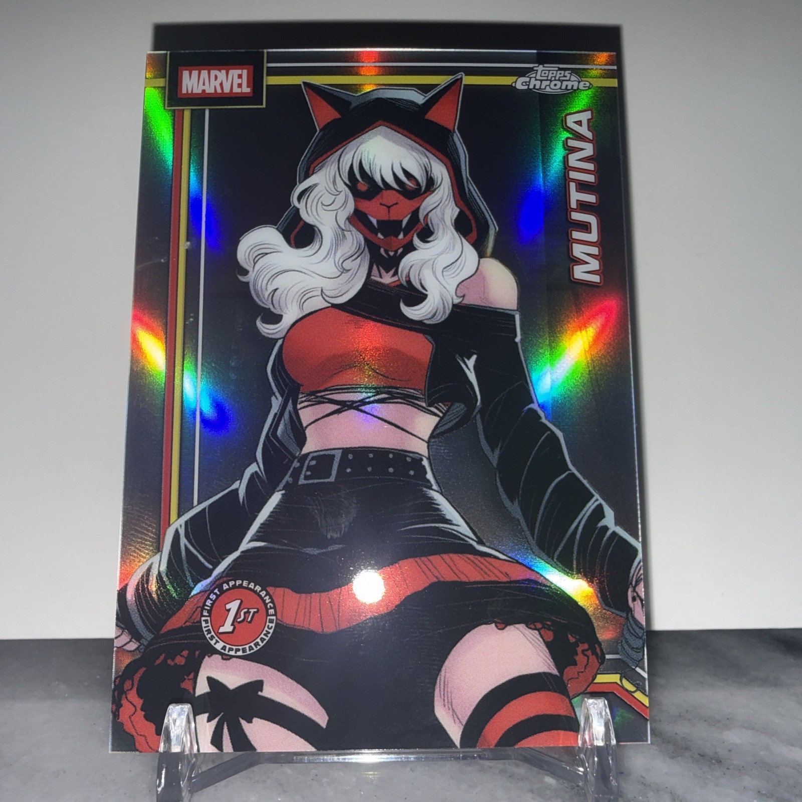 2026 Topps Chrome Marvel #84 Mutina (Debut) Refractor