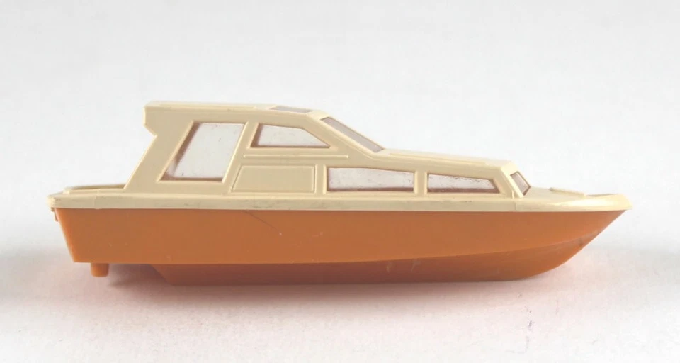 Matchbox Superfast Two Pack 26 Boat Transporter nur das Boat orange & creme top - Bild 2 von 3