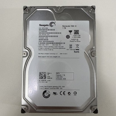 Seagate Barracuda 7200.12 1TB SATA 3.5in 7200RPM 32MB HDD ST31000524AS