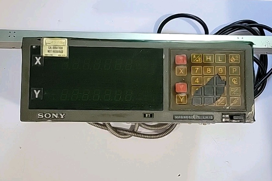 Sony Magnescale LH10 Digital Readout with Sony Linear Transducer