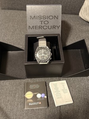 Omega x Swatch Mission to Mercury Moonswatch
