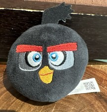 Angry Birds 3.5 Plush Black Bird Bomb Ball Round