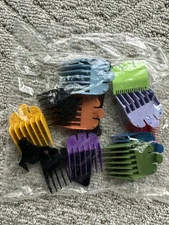 Color Coded Comb Set Guards for Wahl Hair Clippers  11 PCs
