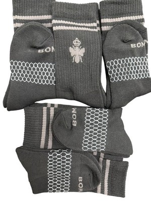 Bombas Black Socks Size S Crew 10 Pairs NEW