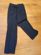 High Waist Schlag Hose Schwarz Colours of the World Gr. 36 / 38, S / M NEU!
