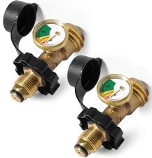 Detoypapa Universal Fit POL Propane Tank Gauge Level Indicator, 2 Pack Propan...