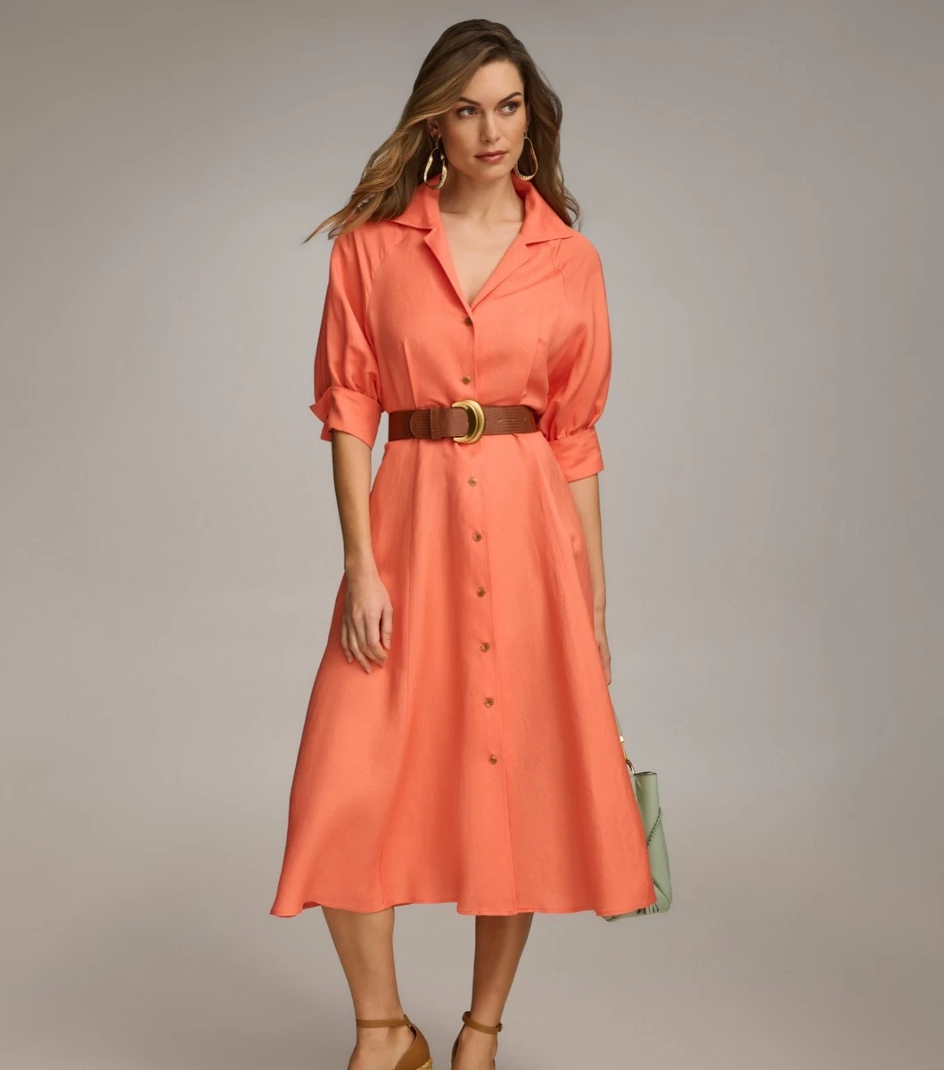 chinese dress ladies Linen Blend Square Neck Midi Halter Dress