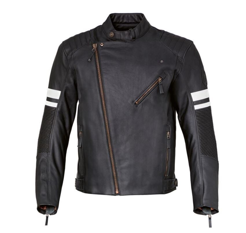 Original BMW Motorrad Lederjacke Charlottenburg Herren schwarz Gr 