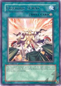 Fighting Spirit - TDGS-EN045 - Rare - Unlimited Edition x3 - Lightly Played