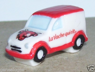 rare PEUGEOT D3A LA VACHE QUI RIT FEVE PORCELAINE 3D 1//160