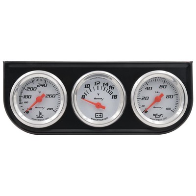 Equus Gauges Gauge Oil Pressure/Voltmeter/Water Temperature E5100