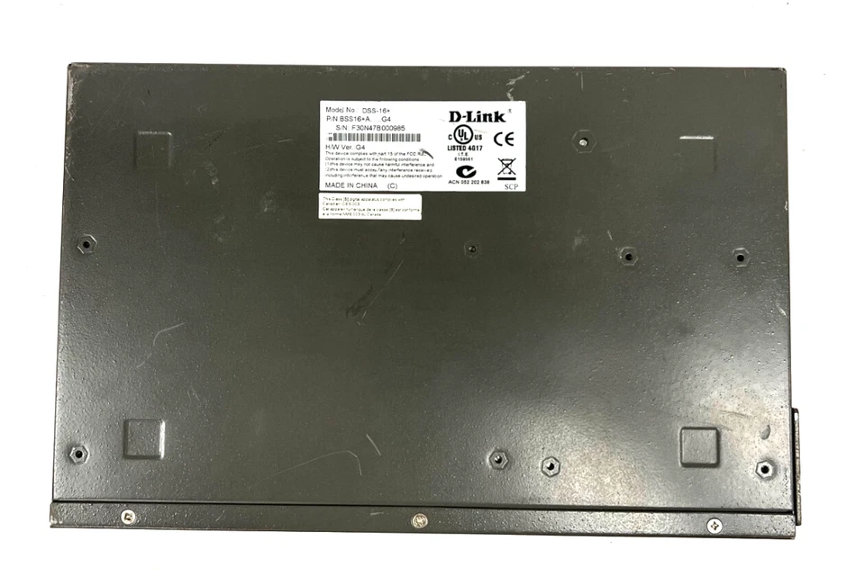 CONMUTADOR ETHERNETWORK EXPRESS D-LINK DSS-16+ 16 PUERTOS OAL 11" Foto 3 de 4