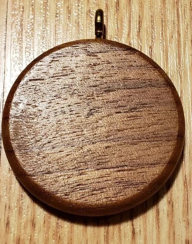 Bonito collar colgante de madera hecho a mano - Imagen 5 de 7