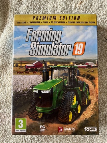 Farming Simulator 19 Premium Edition PC SEALED Free Region English ...