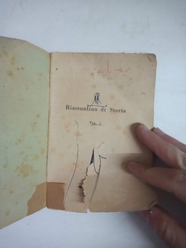 The Riassutino Of Storia Volume Primo Alfonso Manaresi 1956 Editions Poseidonia - Picture 8 of 10