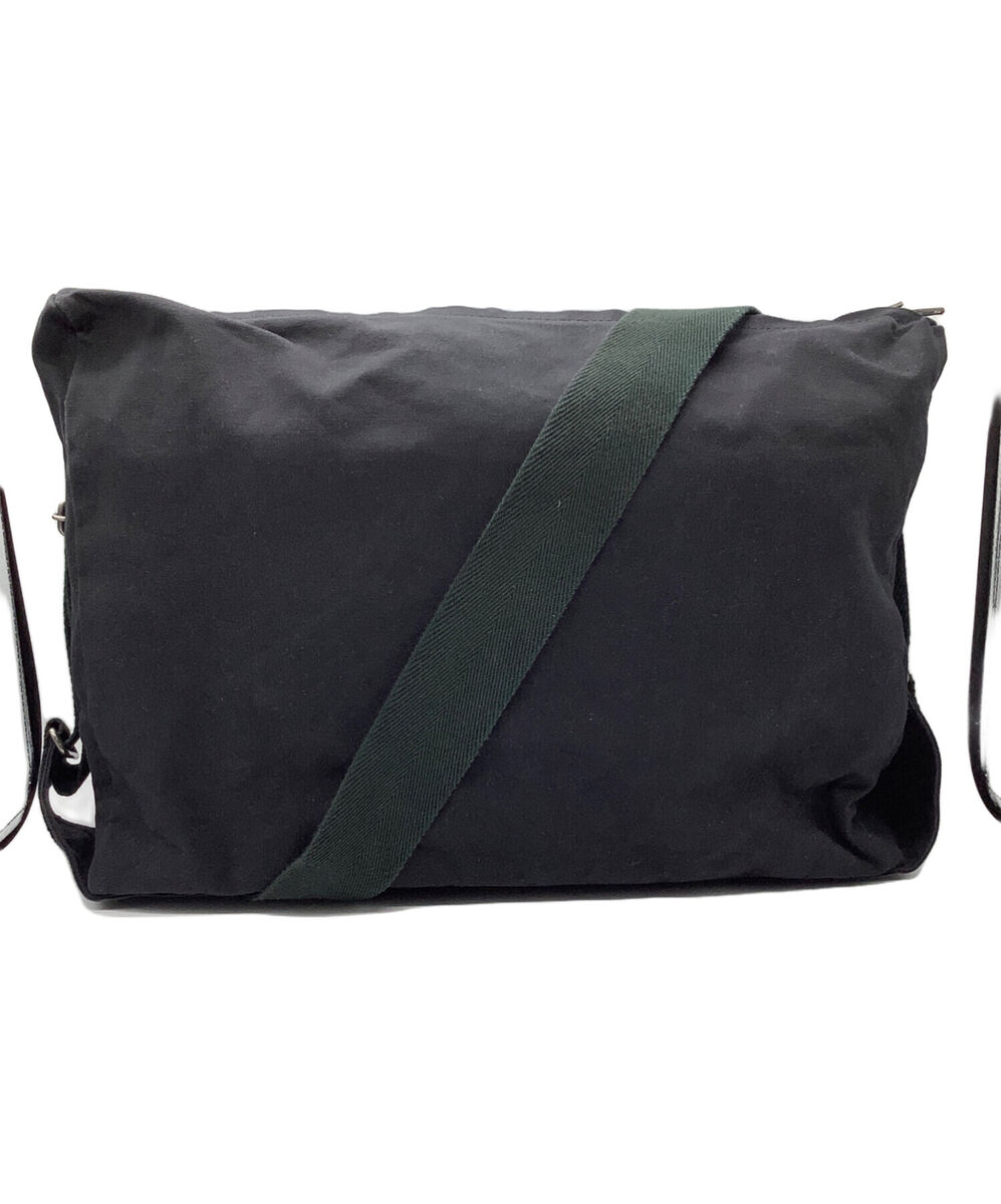 Yohji Yamamoto pour homme one shoulder bag HD-I06-924 black Yohji Yamamoto pour homme one shoulder bag HD-I06-924 black