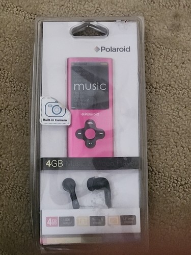 NEW Polaroid Music & Video Player 4GB PMP185C-4 RARE 2011 SEALED