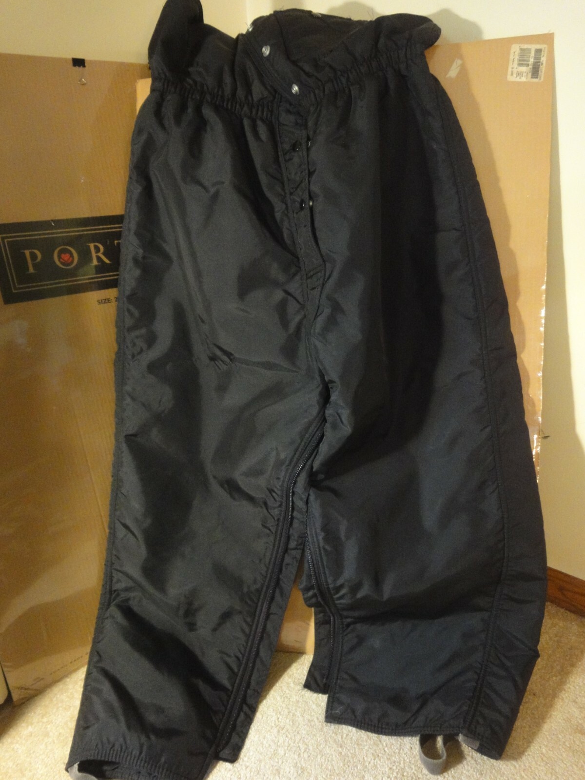 Vintage Arctic Cat Snowmobile Bibs, Snowpants. Youth Size XL, Extra Large. eBay