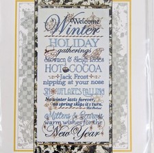 Winter Wishes Christmas Wall Hanging Janine Babich Design Machine Embroidery CD