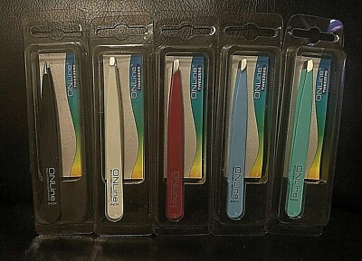 SOLINGEN Germany ONLine INOX Tweezers - Pointed, Flat, Slanted: YOU CHOOSE STYLE