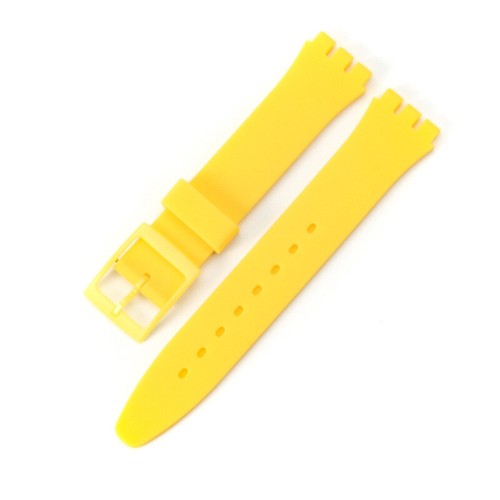 Premium Soft Silicone Watch Strap Band Waterproof Multicolor Fit Swatch 17/19mm - Picture 11 of 20
