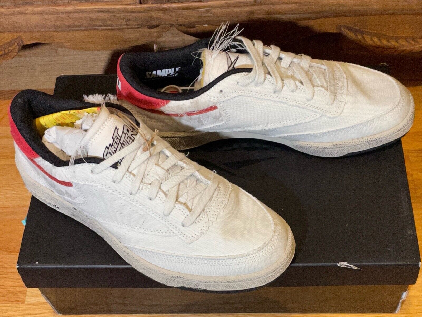 Reebok Club C 85 x Street Fighter RYU, Factory Sample GZ9543