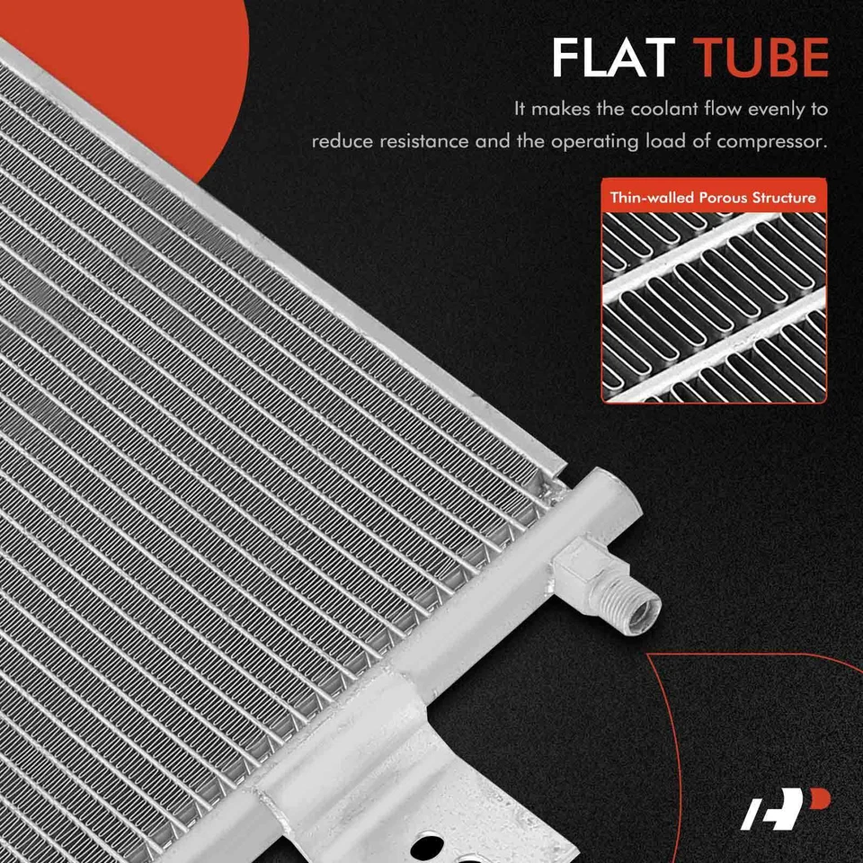 Novo condensador AC com suporte para Freightliner MT45 MT55 2011-2013 2267959000 - Imagem 3 de 4