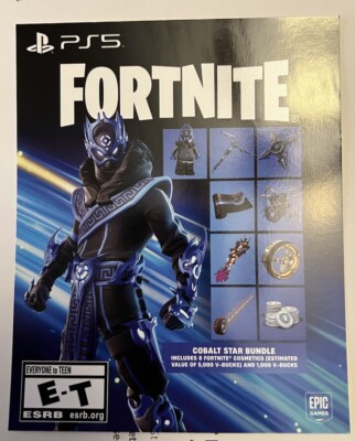 Fortnite Cobalt Star Code 2024- GET CODE TODAY! Includes 1,000 v-bucks