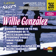 Karaoke Latin Stars 266 Willie Gonzalez Vol.1