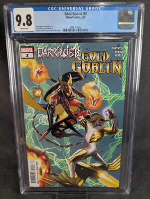 Gold Goblin #3 2023 Unread Taurin Clarke Main Cover Marvel Comic CGC 9.8 Graded