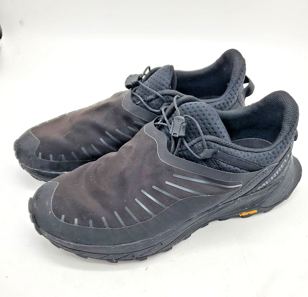 Merrell Winter Jungle Slip On Shoe Men Size 8.5 Black Suede J004325 free shippin