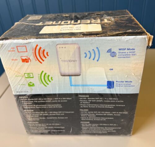 TEW-817DTR TRENDnet AC750 Wireless Travel Router (TEW-817DTR) - Picture 2 of 2