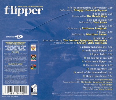 ORIGINAL SOUNDTRACK - FLIPPER NEW CD