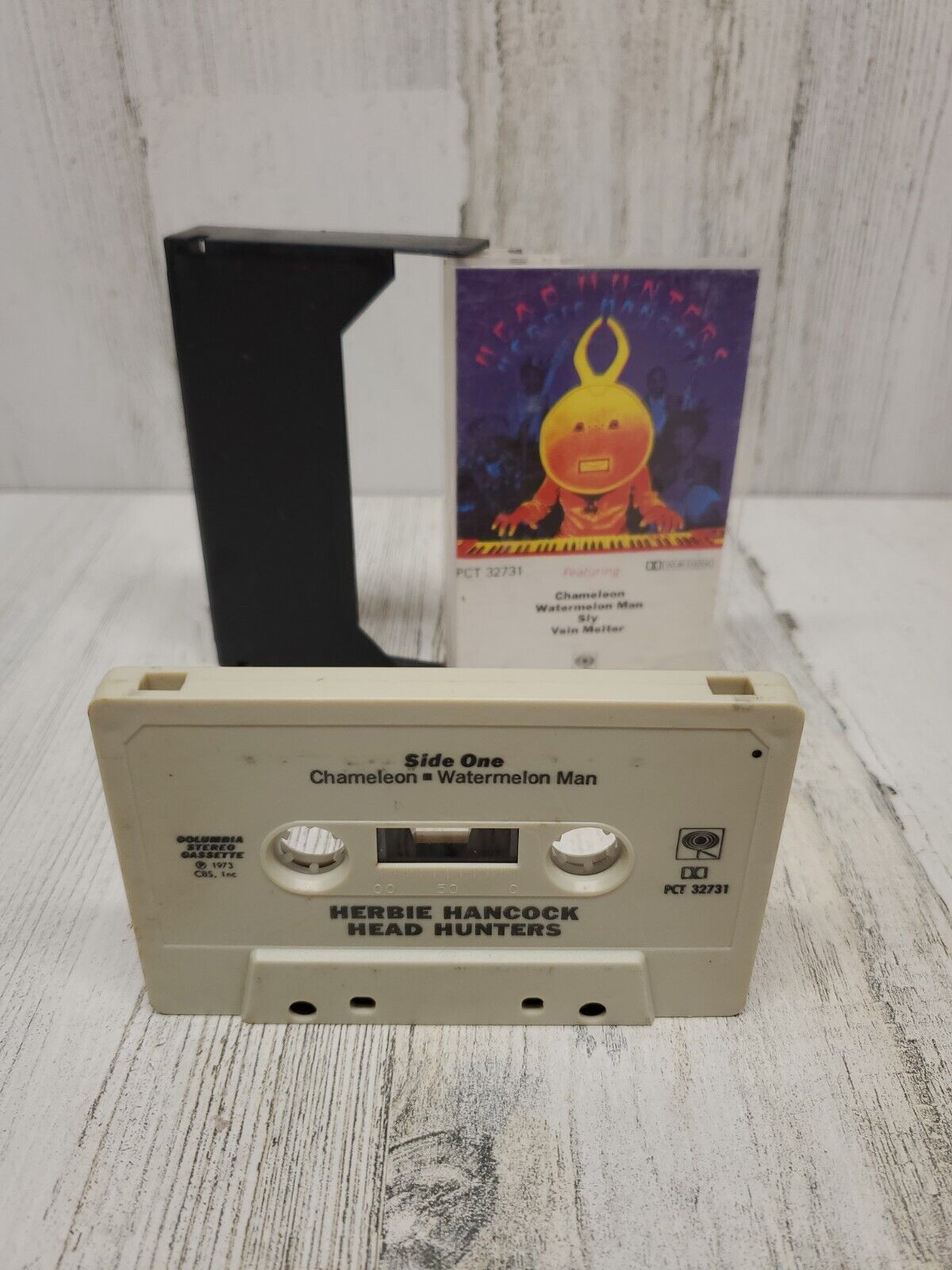 HERBIE HANCOCK Head Hunters Cassette Tape 1973 Jazz Funk CT 32731