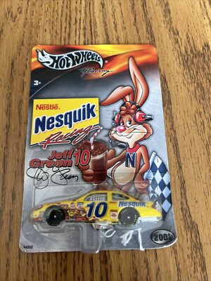 Hot Wheels Nestle Nesquik 2001 Jeff Green #10 Mint Unopened | eBay