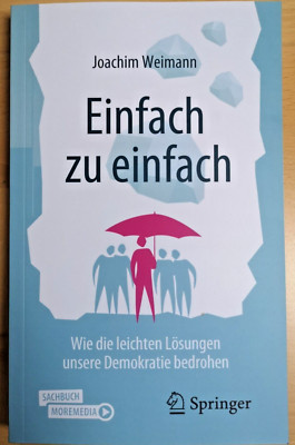 Einfach zu einfach - Joachim Weimann | Taschenbuch Deutsch (2023)