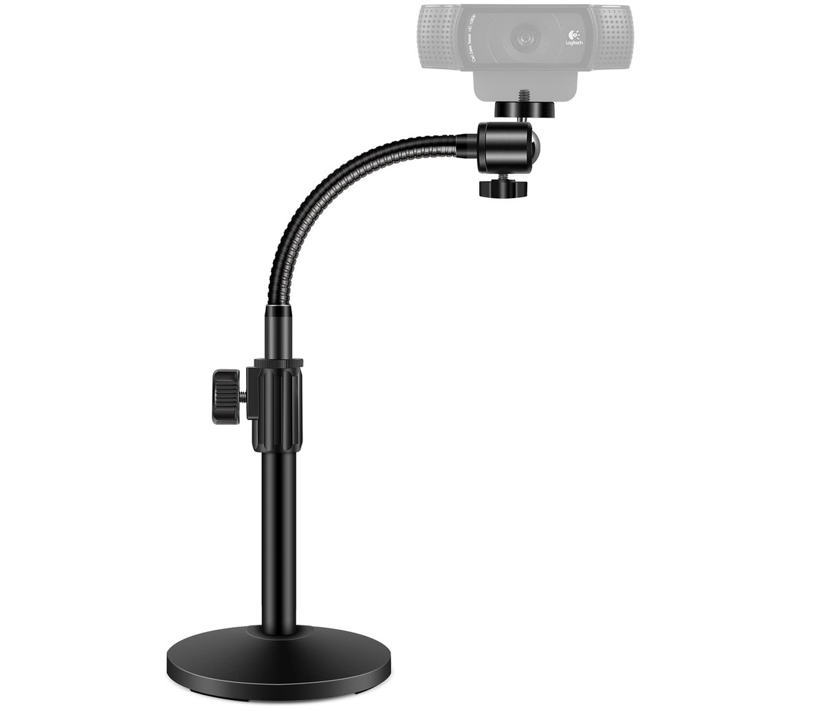 Logitech C920 Brio Webcam Mount On Monitor Boseen Adjustable - Main Image