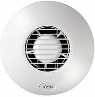 Airflow Icon60 Circular Extractor Fan For Large Bathroom, Utility Room Or Airflow Icon60 Circular Extractor Fan For Large Bathroom, Utility Room Or