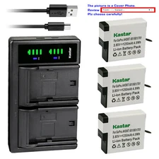 Kastar Battery LTD2 USB Charger for Gopro7 GoPro AHDBT-701 AHBBP-701 GoPro HERO