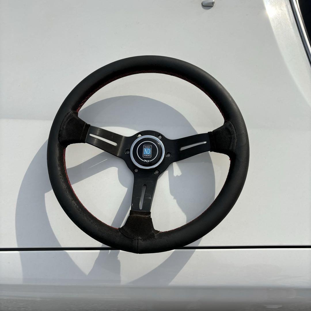 NARDI Suede Steering Wheel 3-Spoke - Used F/S | eBay NARDI Suede Steering Wheel 3-Spoke - Used F/S | eBay