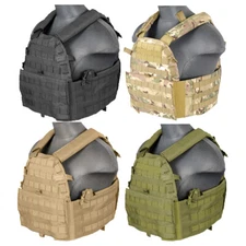 Lancer Tactical 69T4 Modular MOLLE Airsoft Plate Carrier Vest CA-311