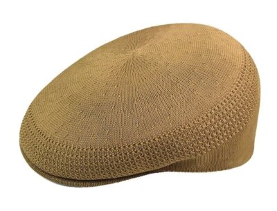 Kangol Tropic 504 Ventair 792179462665 NEW Men's Hat TAN Polyester SMALL