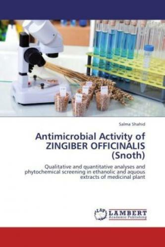 Thumbnail - Antimicrobial Activity Of Zingiber Officinalis (snoth) Qualitative And