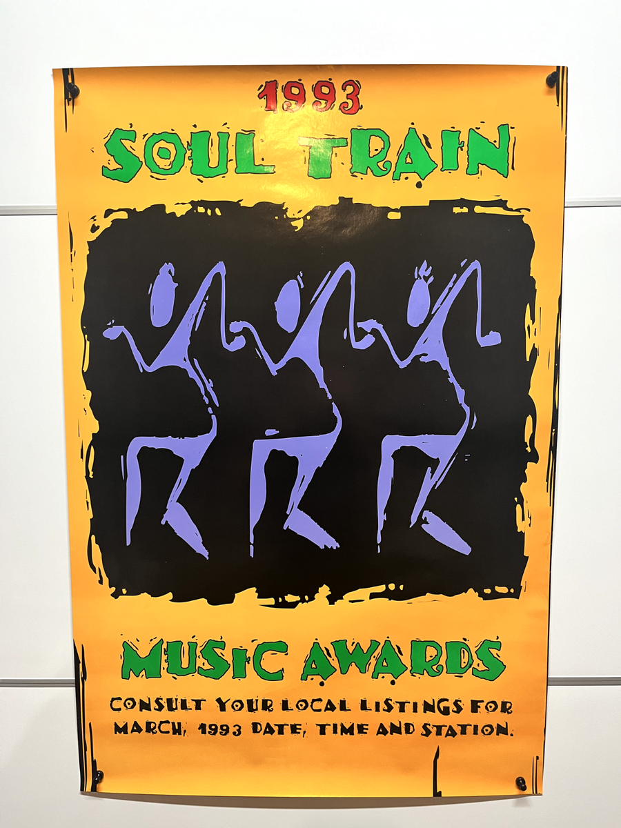 Poster: 1993 Soul Train Music Awards: original record store promo